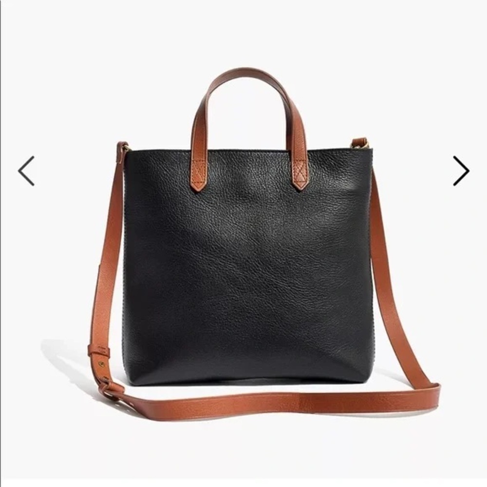 Madewell zip top medium transport tote